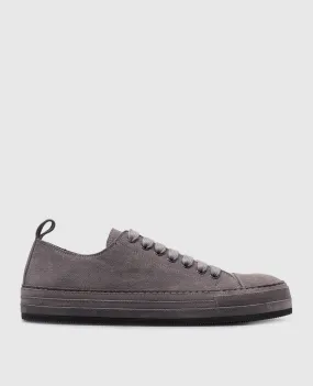 Ann Demeulemeester Gert gray suede sneakers