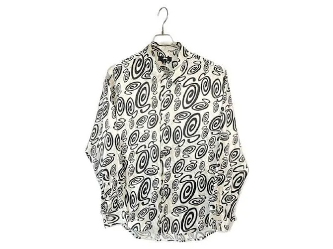 Autre Marque ****Camisa de manga larga STUSSY Negro Blanco 