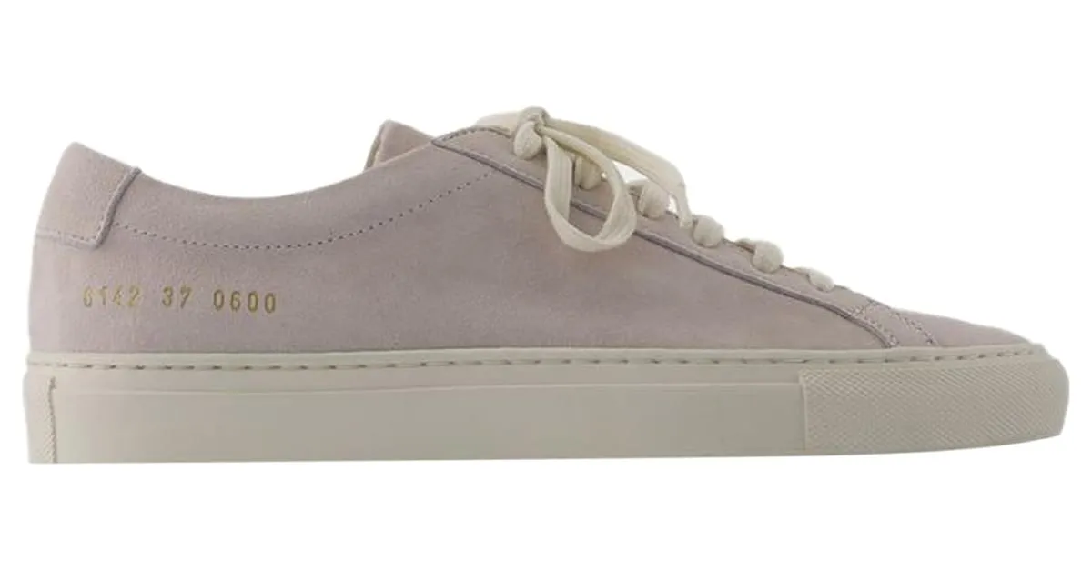 Autre Marque Zapatillas Aquiles Contraste - COMMON PROJECTS - Piel - Beige Castaño 