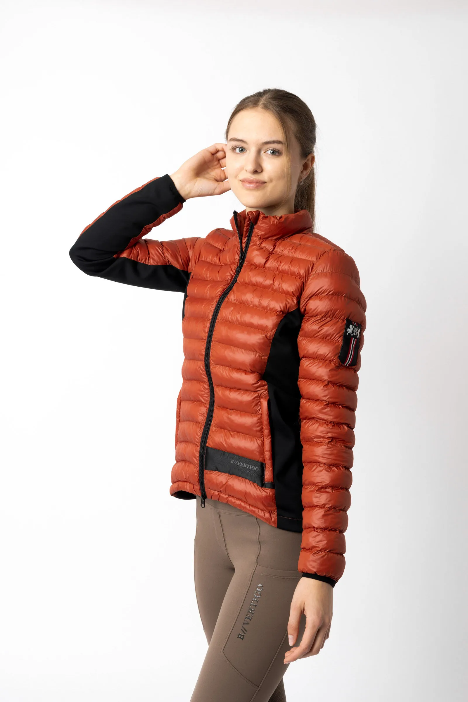 B Vertigo Chaqueta de Equitación Acolchada Ultra Ligero para Mujer Simone