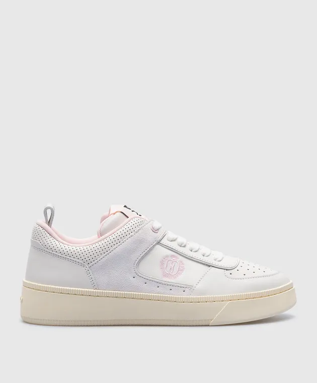 Bally Riweira white leather sneakers