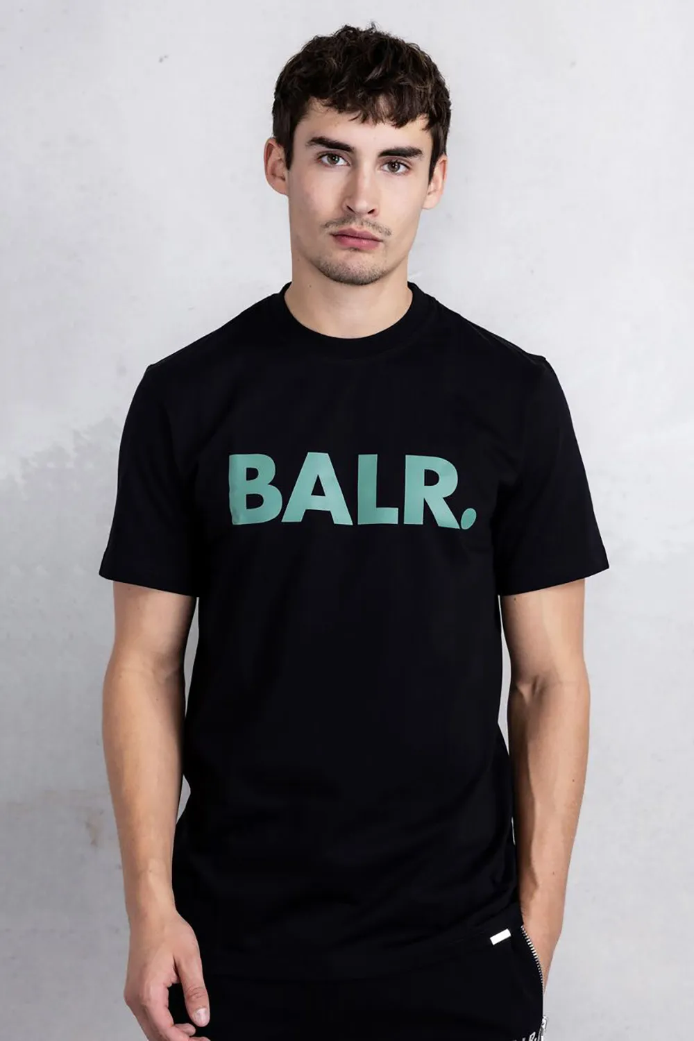 Balr Camiseta Brand Straight Black