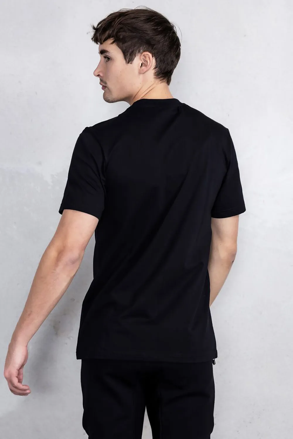 Balr Camiseta Brand Straight Black