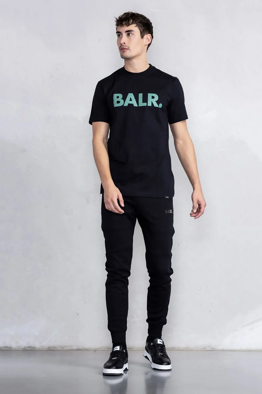 Balr Camiseta Brand Straight Black