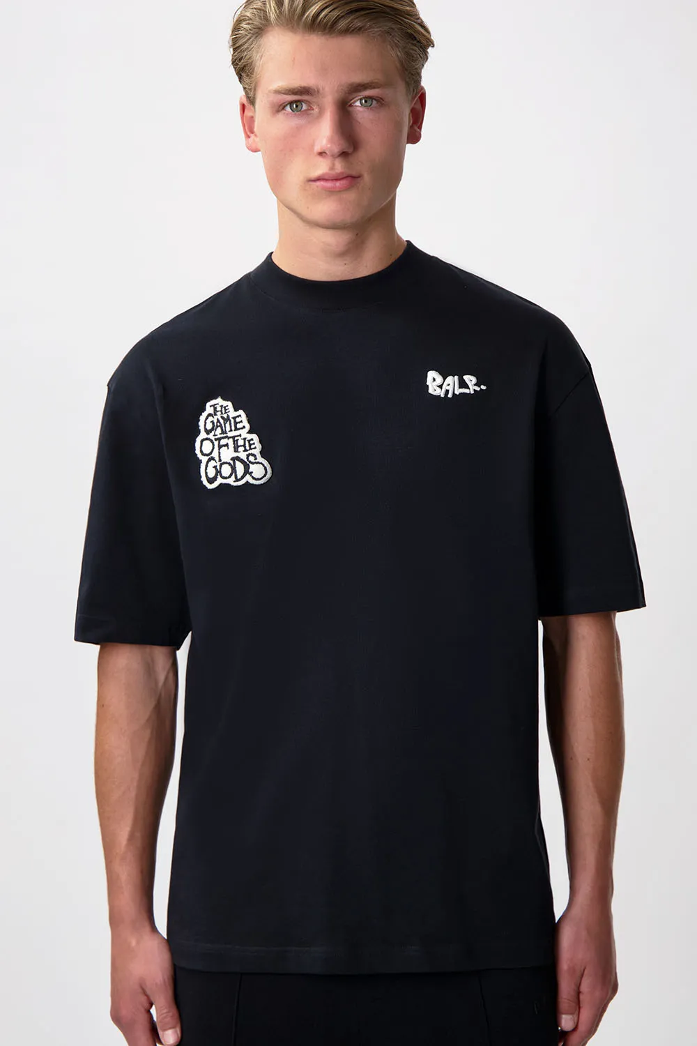 Balr Camiseta Game Of The Gods Jet Black