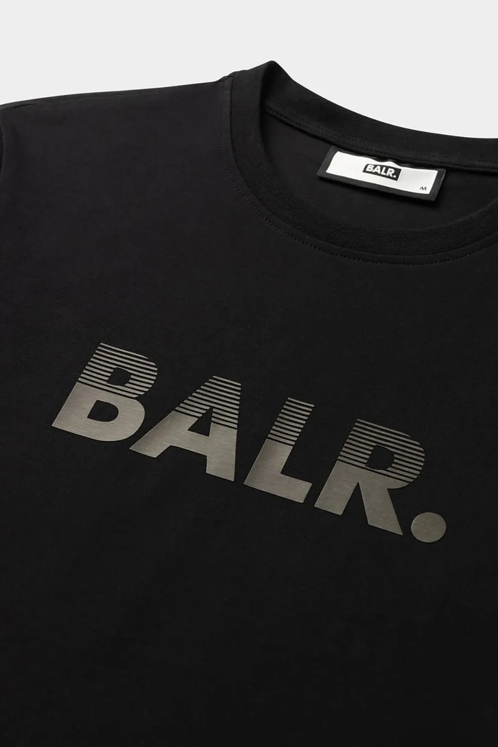 Balr Camiseta Sebastian Slim H2S Half Track Black