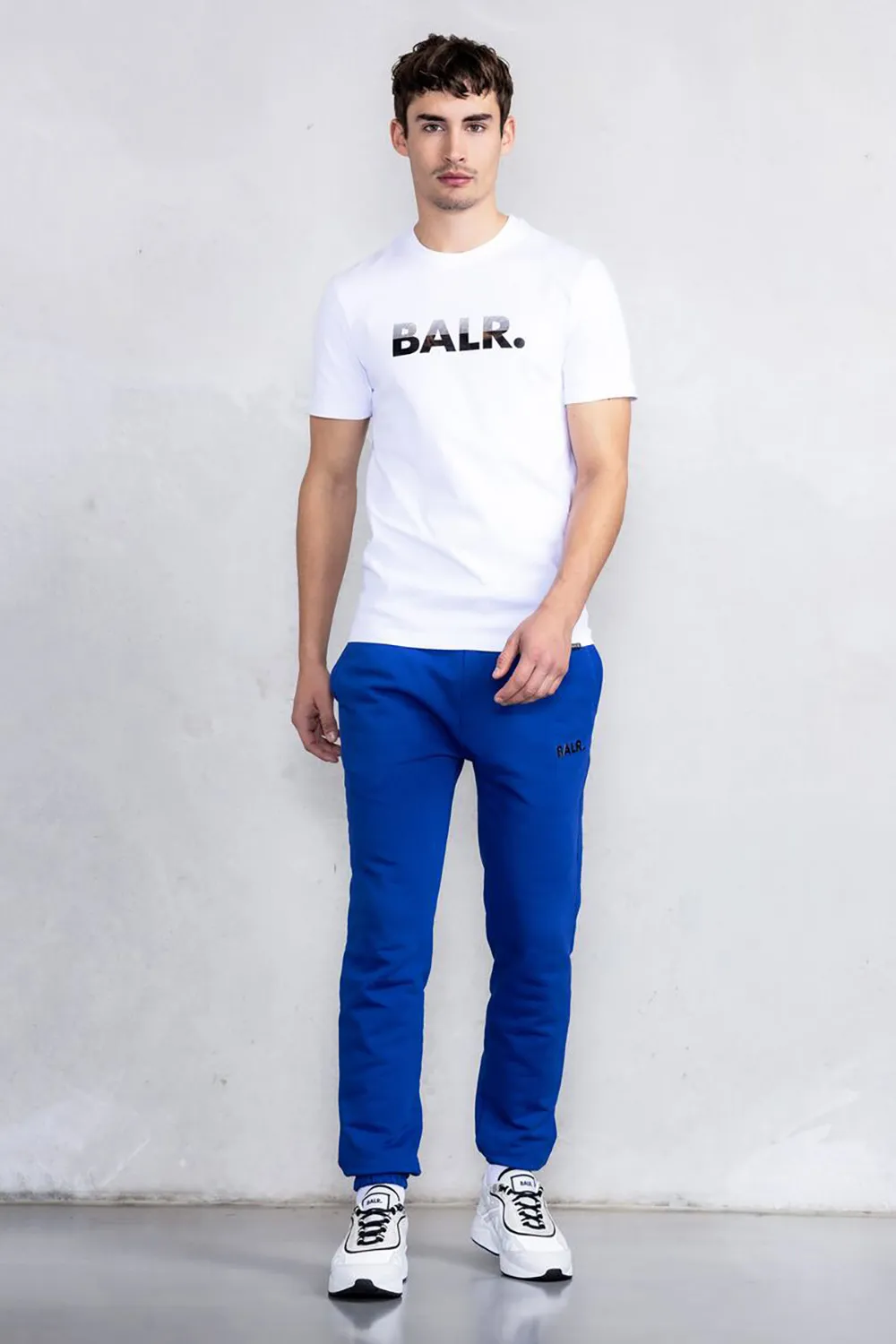 Balr Camiseta Sebastian Slim H2S Half Track White