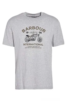 Barbour International Camiseta Café Graphic