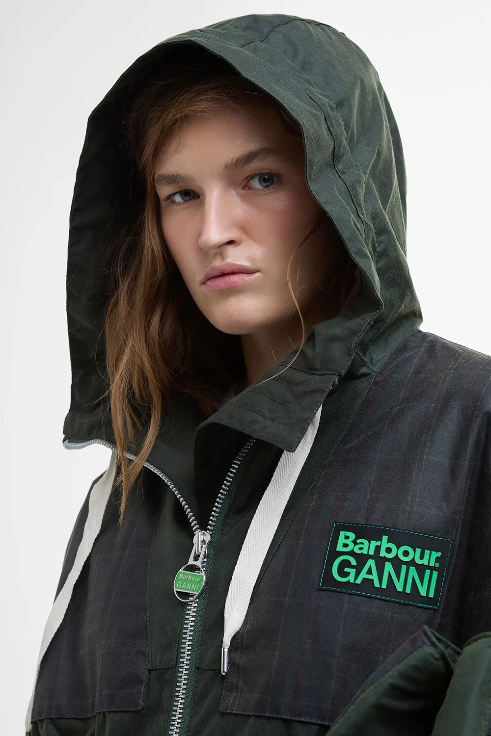 Barbour Parka Barbour x GANNI Wax