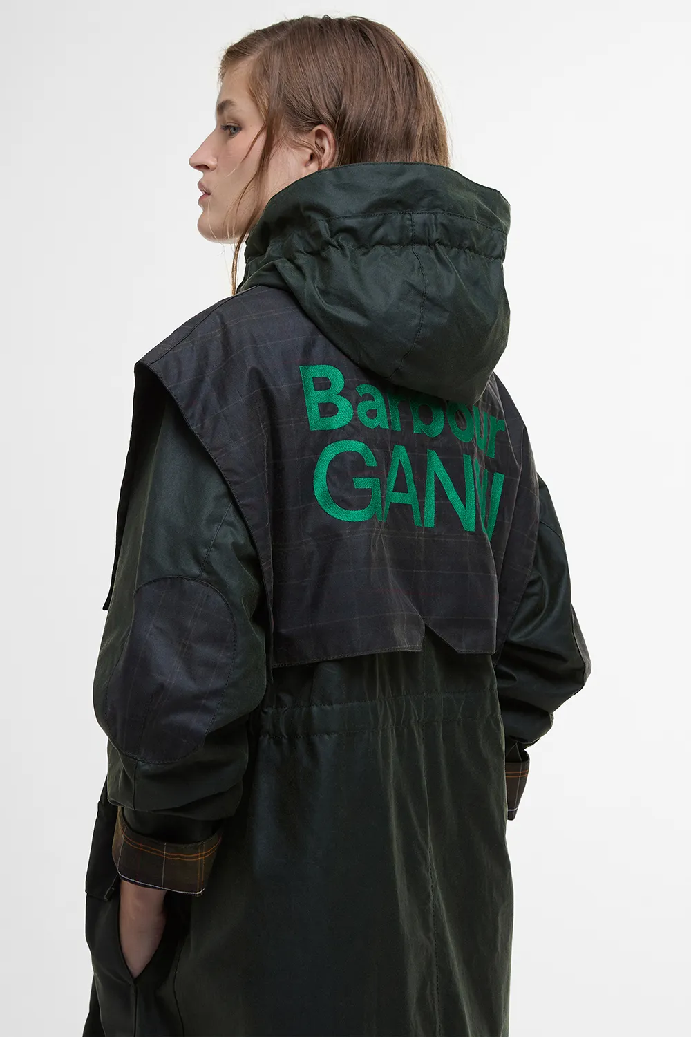 Barbour Parka Barbour x GANNI Wax