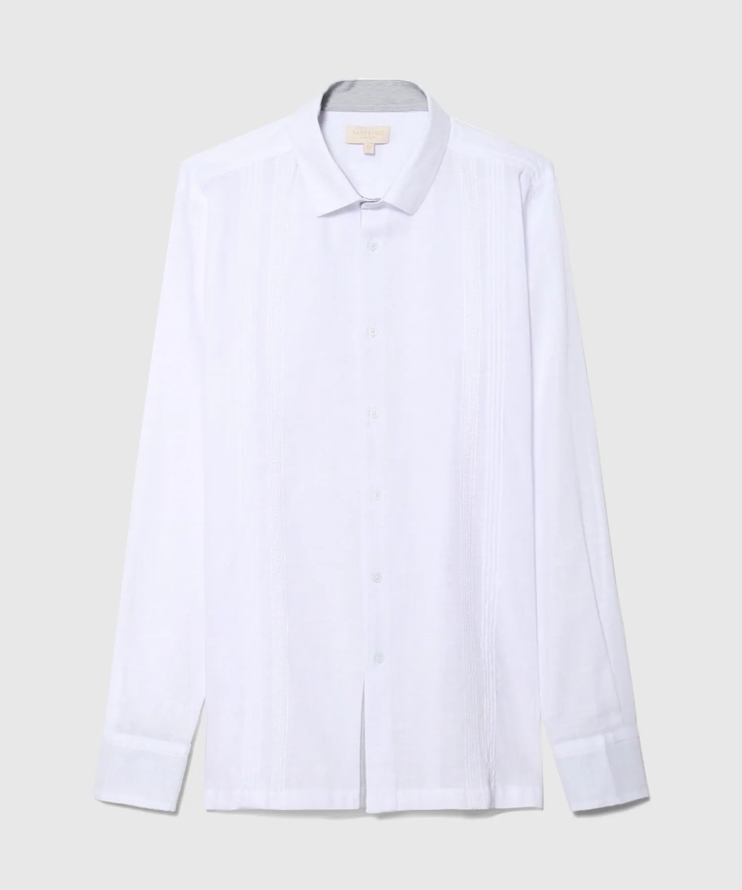 Camisa Guayabera Manga Larga-