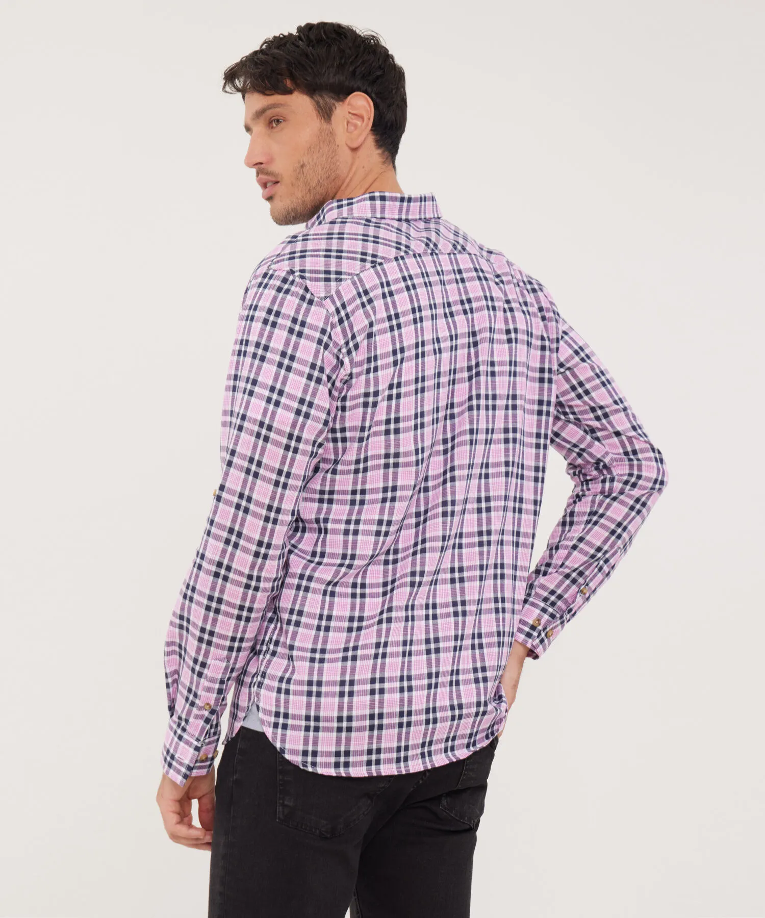 Camisa Manga Larga Button Down-