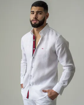 Camisa manga larga Lino