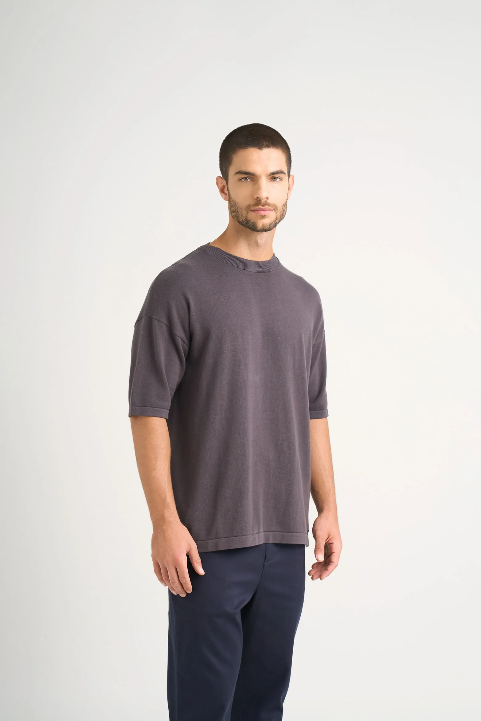 Camiseta Lyra 2.0 tejida para hombre oversized