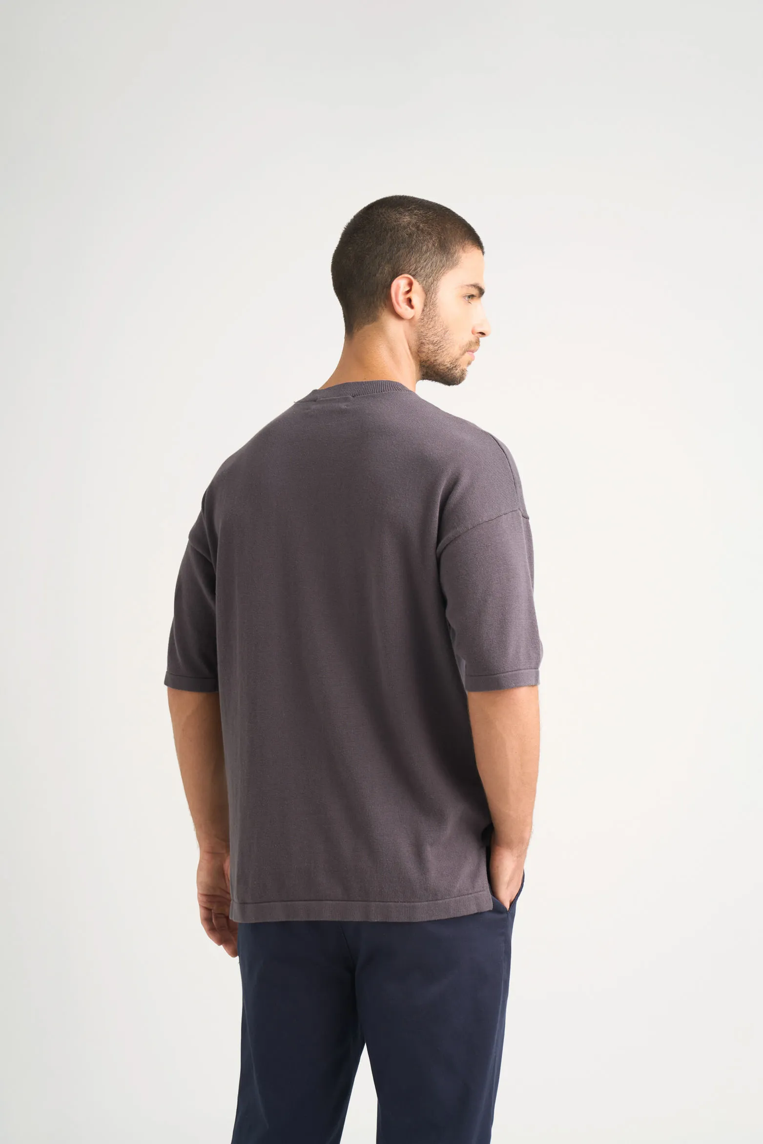 Camiseta Lyra 2.0 tejida para hombre oversized