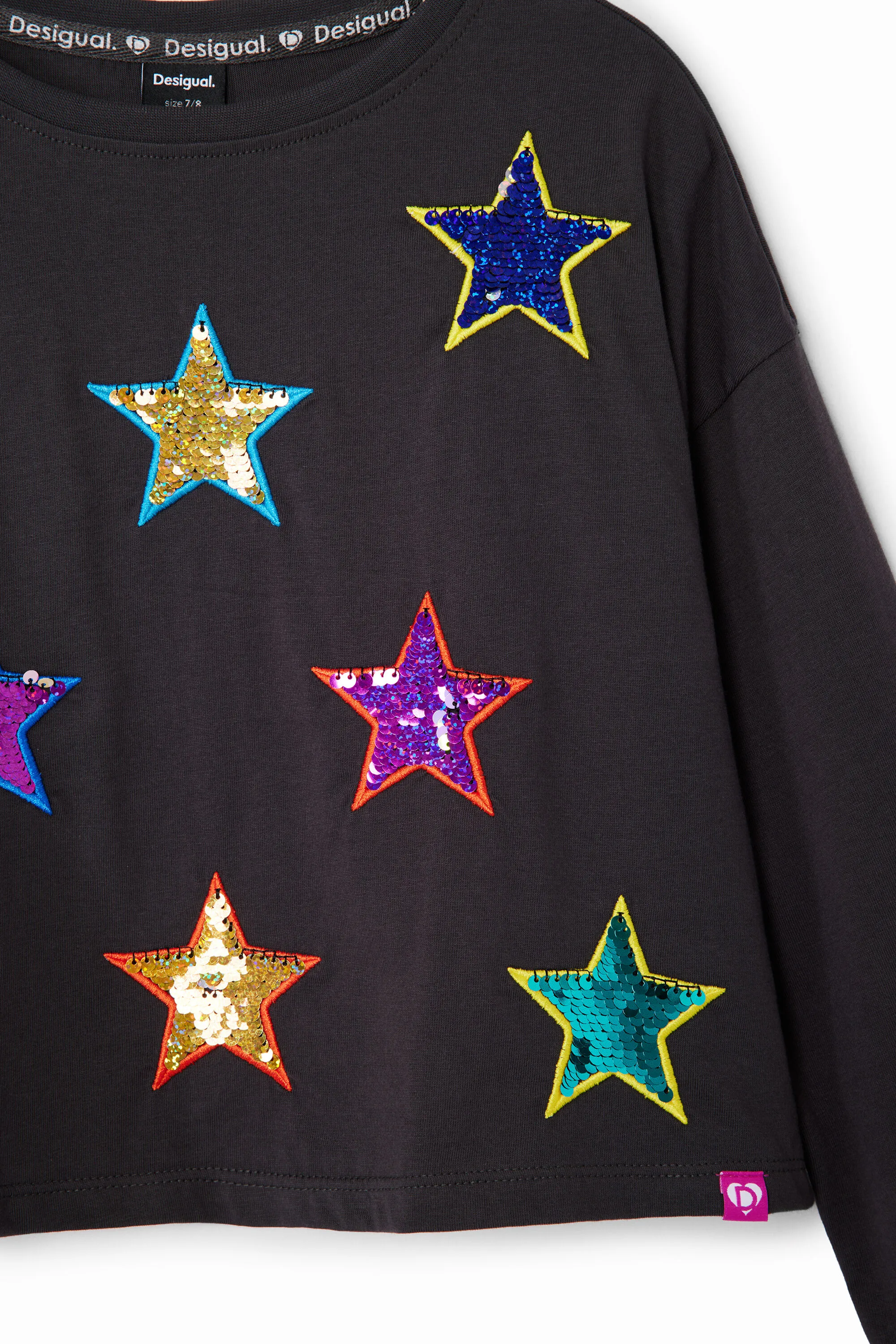 Camiseta manga larga estrellas