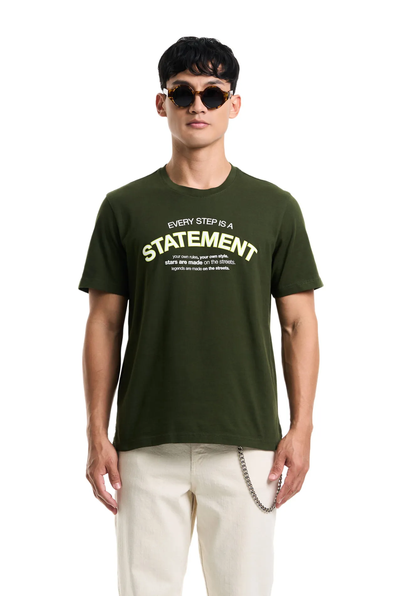 Camiseta Statement fit semi ajustado Unisex Fly Up