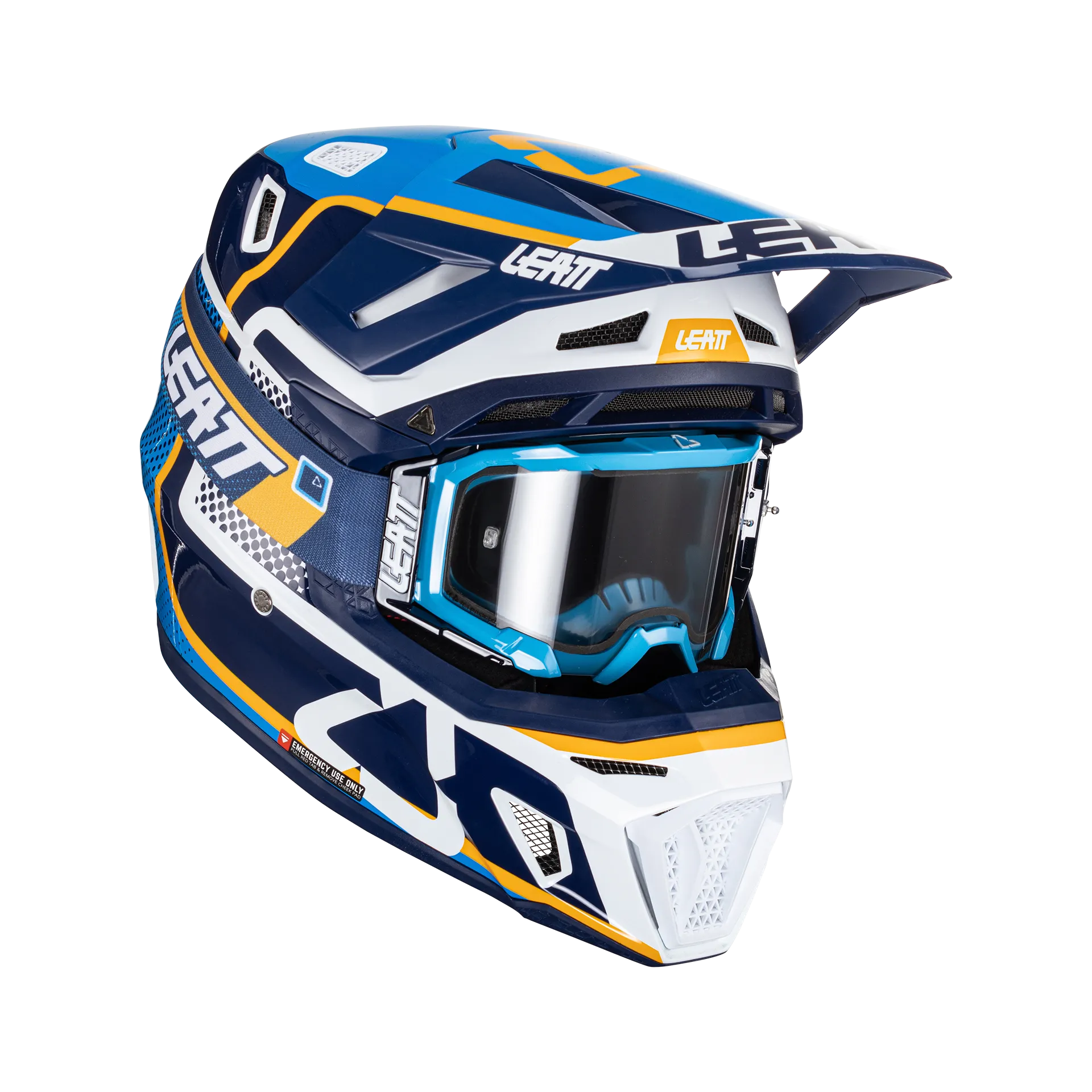 Casco de Cross con Gafas Leatt Kit Moto 8.5 V24 Tatuaje