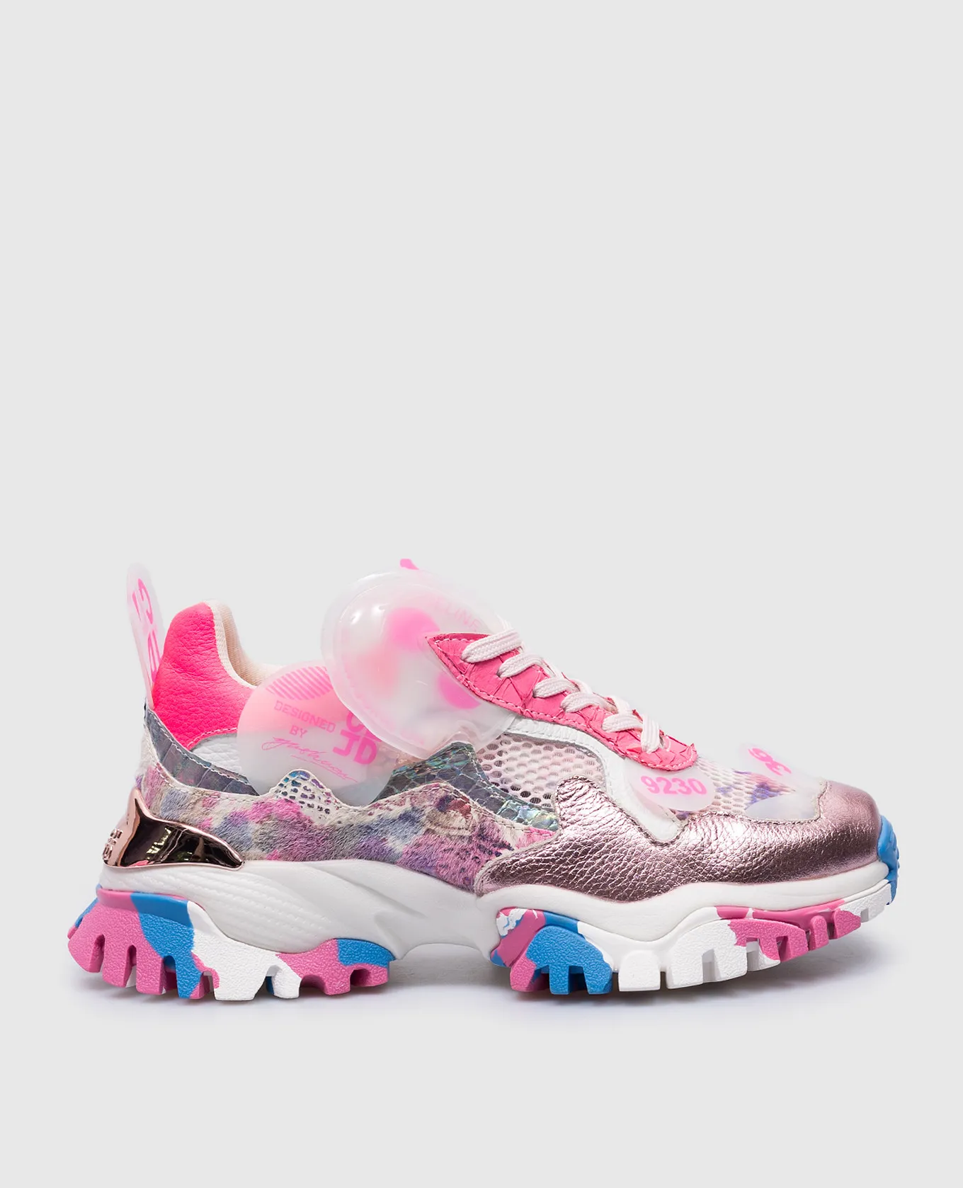 CLJD Shoes Pink combined sneakers C-CLOUD