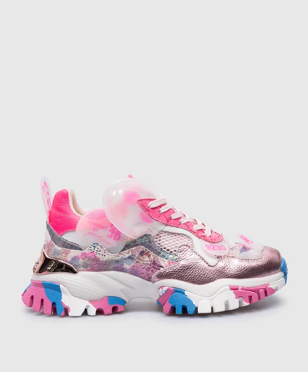 CLJD Shoes Pink combined sneakers C-CLOUD