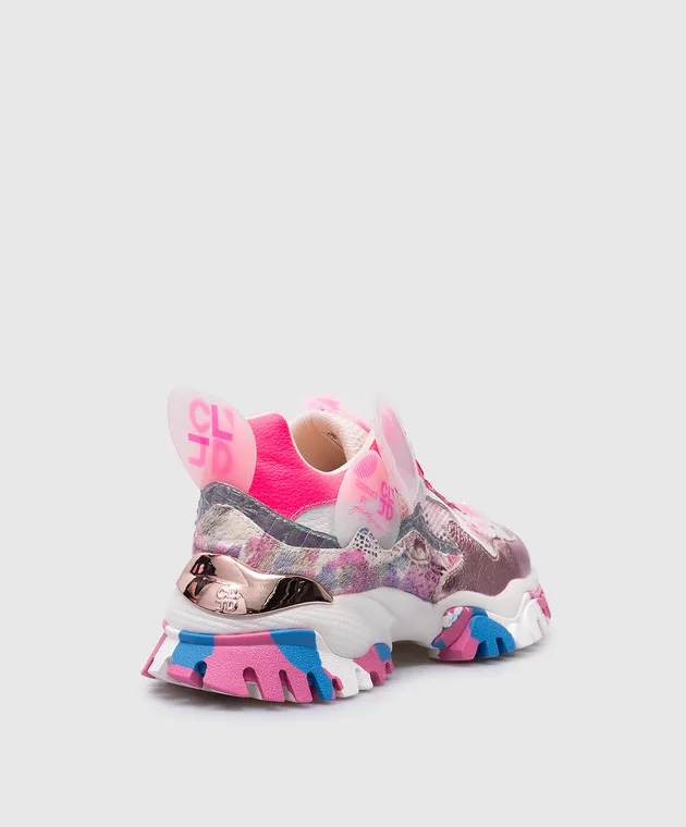 CLJD Shoes Pink combined sneakers C-CLOUD