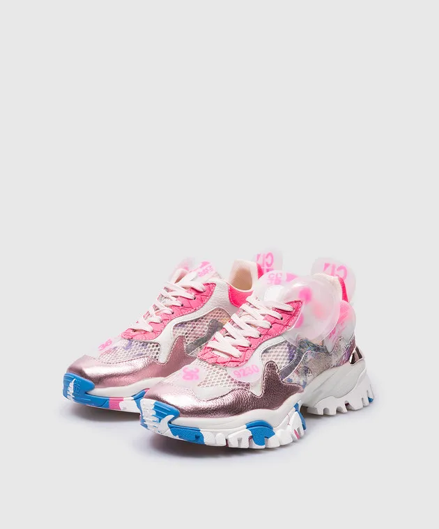 CLJD Shoes Pink combined sneakers C-CLOUD