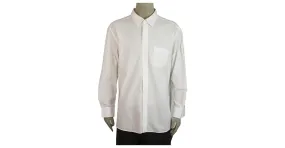 Ermenegildo Zegna camisa blanca clásica de algodón de manga larga para hombre 3SG Blanco 