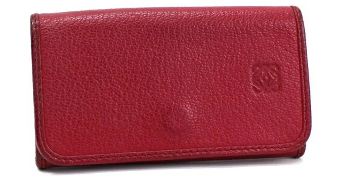 Estuche para llaves Loewe Roja 