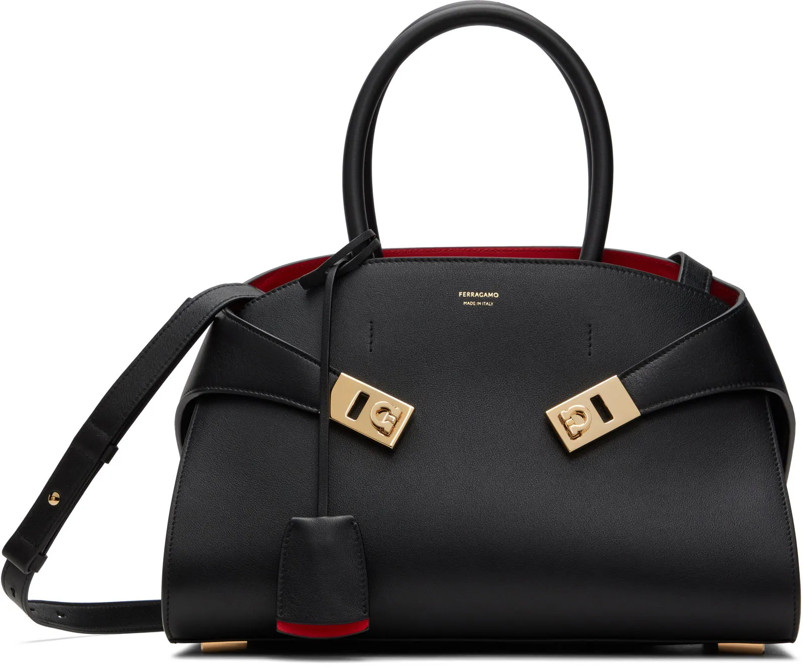 FERRAGAMO Small Bicolor Hug Bag