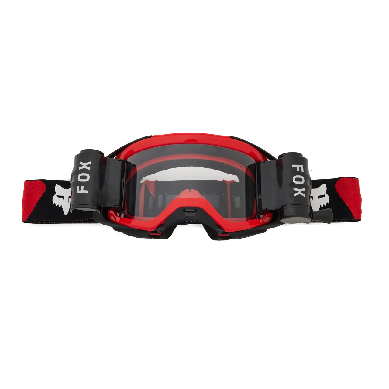 Gafas de Cross FOX Airspace Roll Off Rojo Fluorescente 