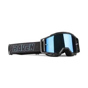 Gafas de Cross Raven Sniper Deep Space - Lente de Espejo Azul