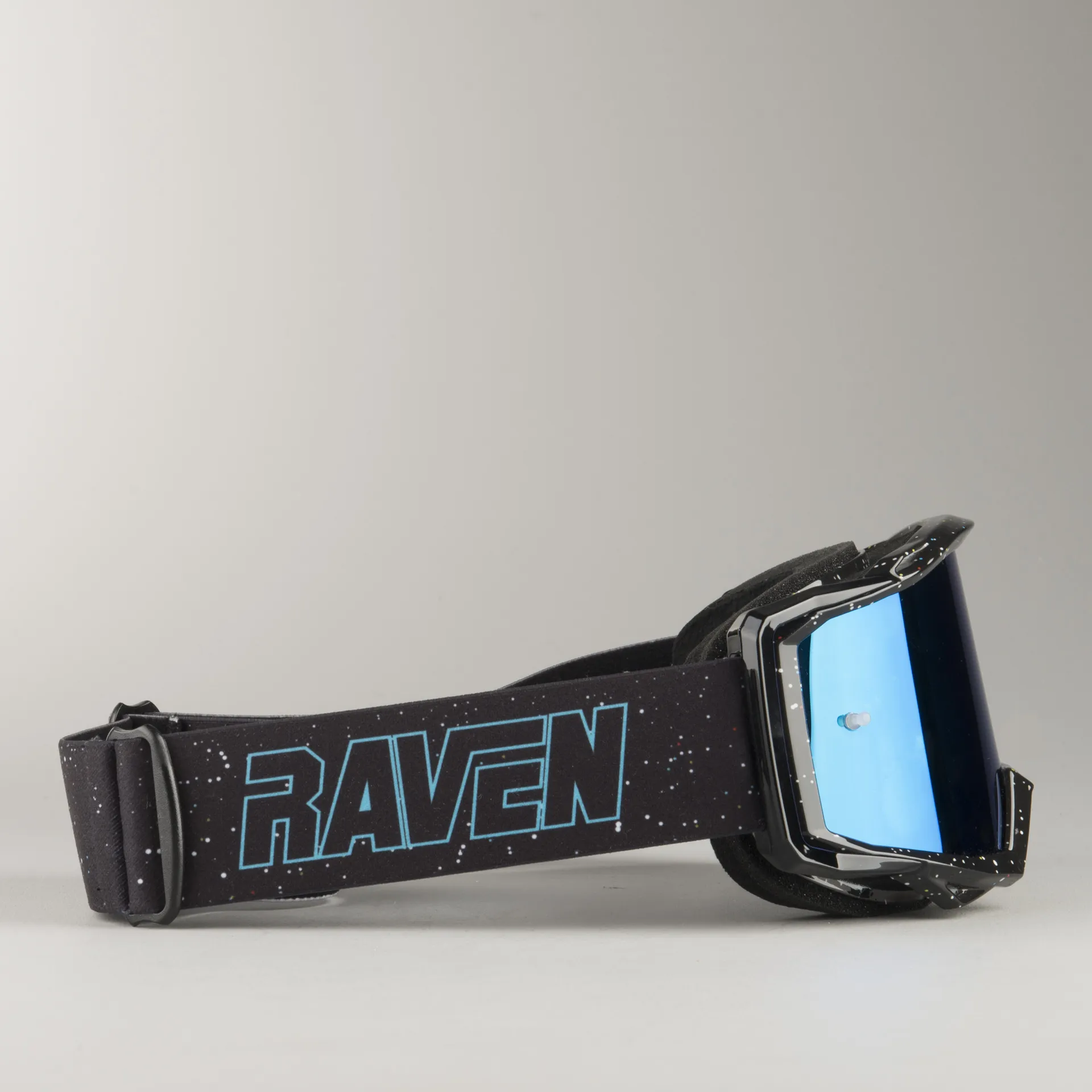 Gafas de Cross Raven Sniper Deep Space - Lente de Espejo Azul