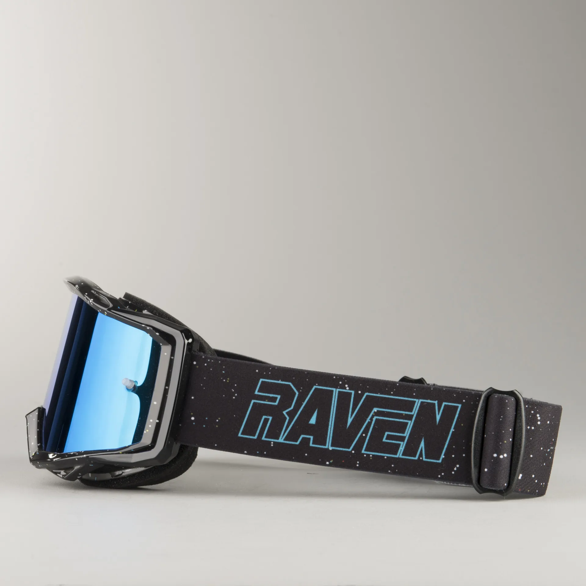 Gafas de Cross Raven Sniper Deep Space - Lente de Espejo Azul