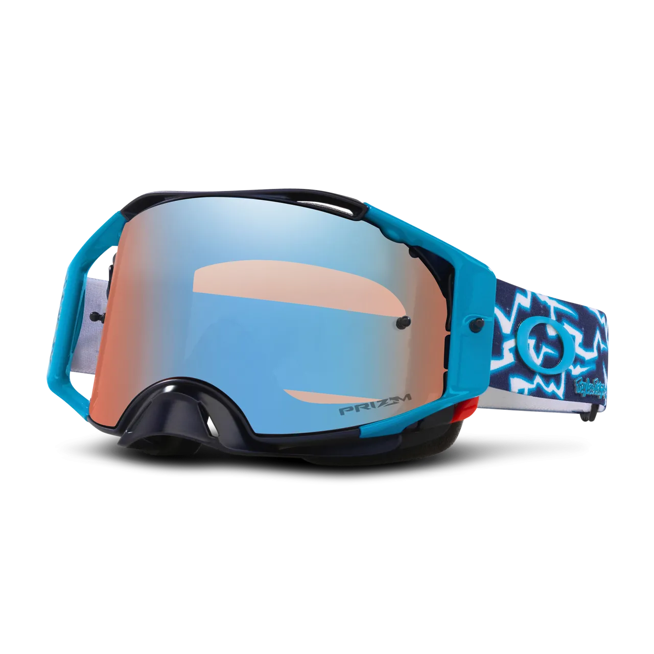 Gafas Oakley Airbrake MX TLD Rayos Azul 