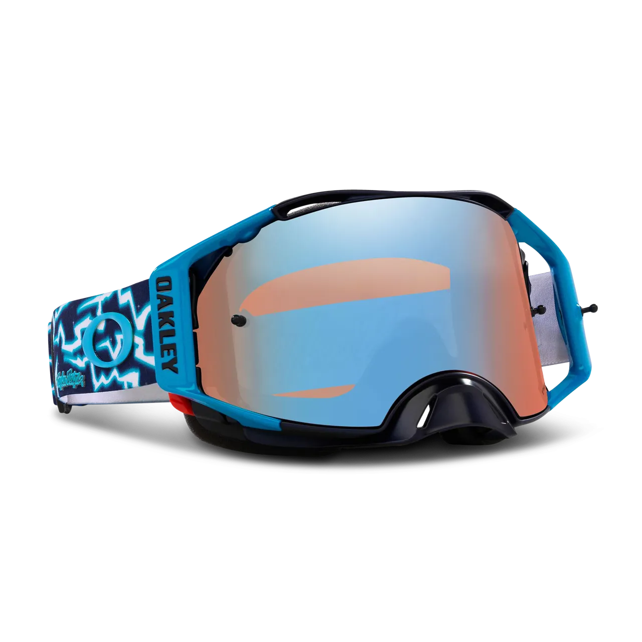 Gafas Oakley Airbrake MX TLD Rayos Azul 