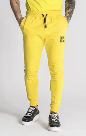 GIANNI KAVANAGH Pantalon  Playground  color amarillo