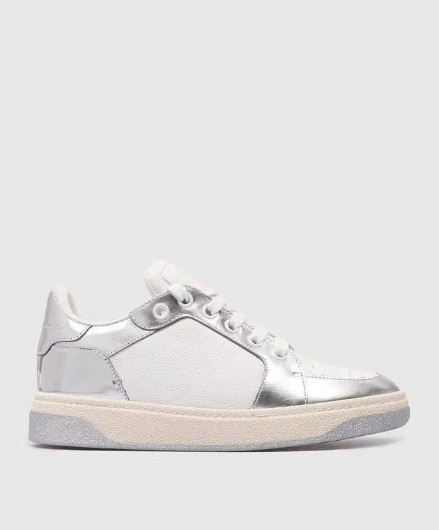 Giuseppe Zanotti Arena white leather sneakers