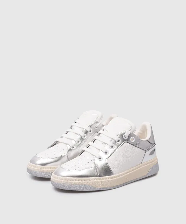 Giuseppe Zanotti Arena white leather sneakers