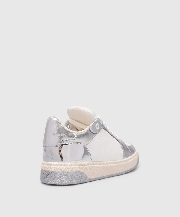 Giuseppe Zanotti Arena white leather sneakers