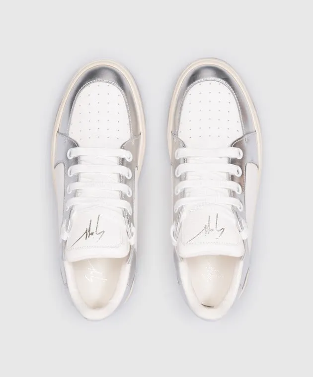 Giuseppe Zanotti Arena white leather sneakers