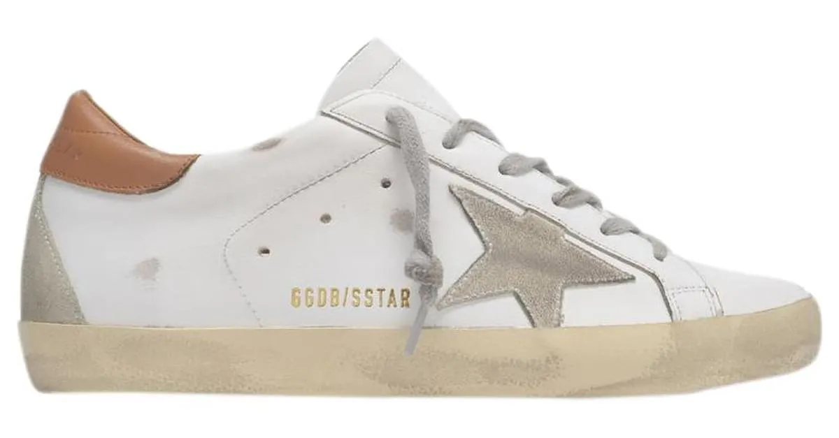 Golden Goose Deluxe Brand Zapatillas Super-Star - Golden Goose - Multicolor - Cuero Blanco 