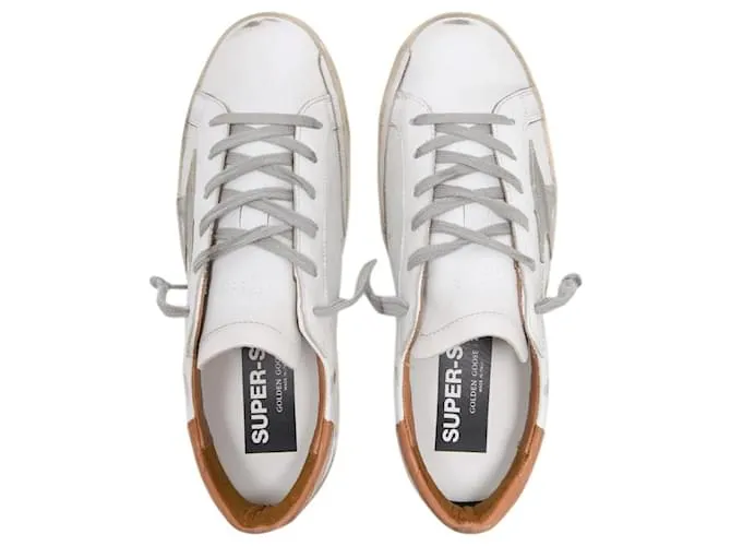 Golden Goose Deluxe Brand Zapatillas Super-Star - Golden Goose - Multicolor - Cuero Blanco 