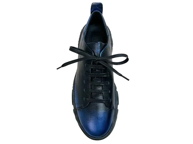 Henry Béguelin Zapatillas Elletrico azul metalizado Henry Beguelin 