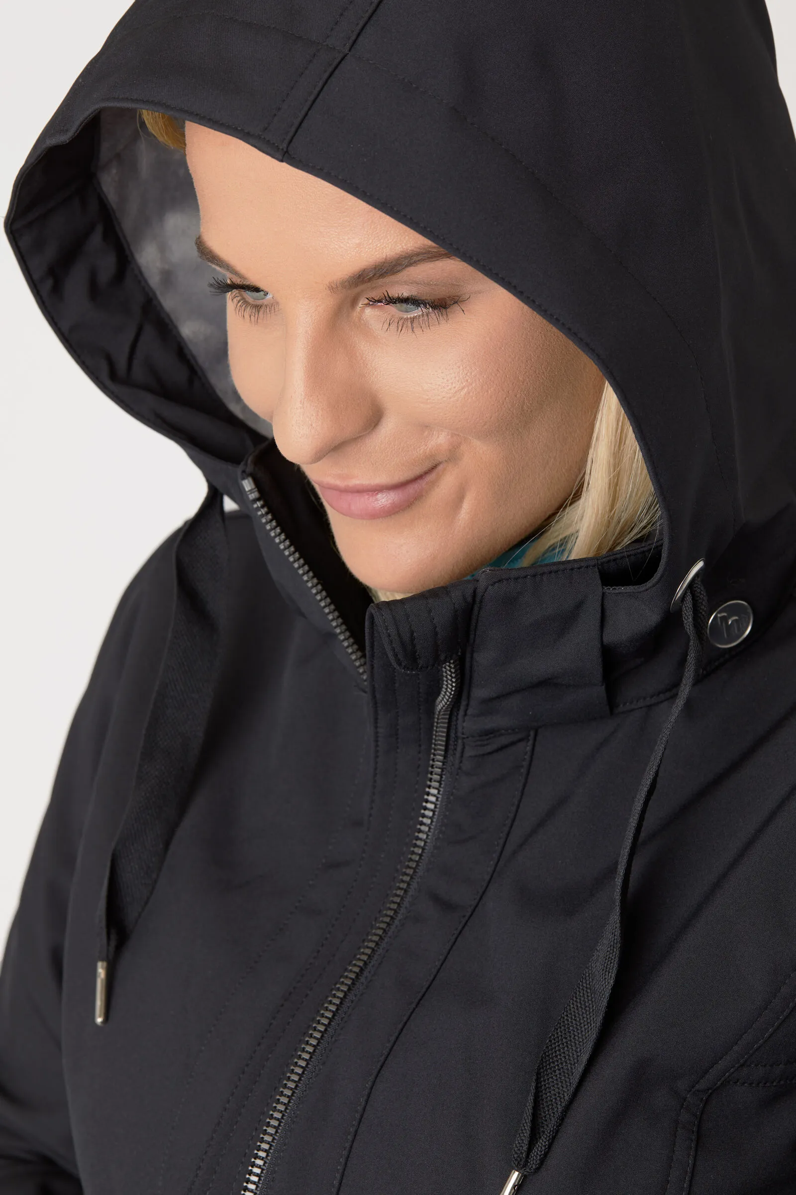 Horze Chaqueta Softshell Larga para Mujer Freya