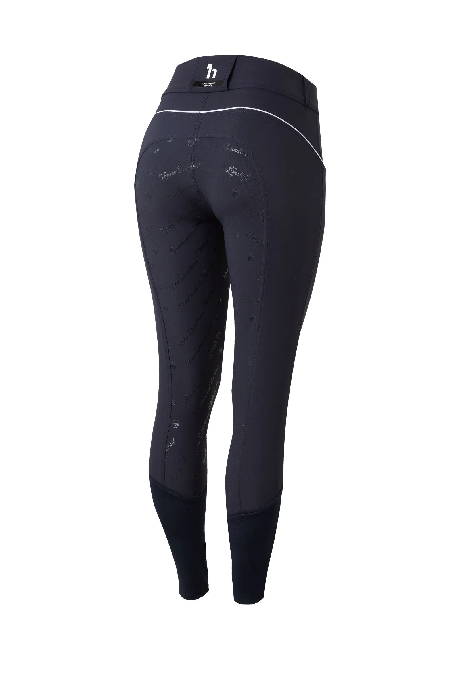 Horze Pantalones de Montar con AsientoCompleto de Silicona para Mujer Nordic Performance