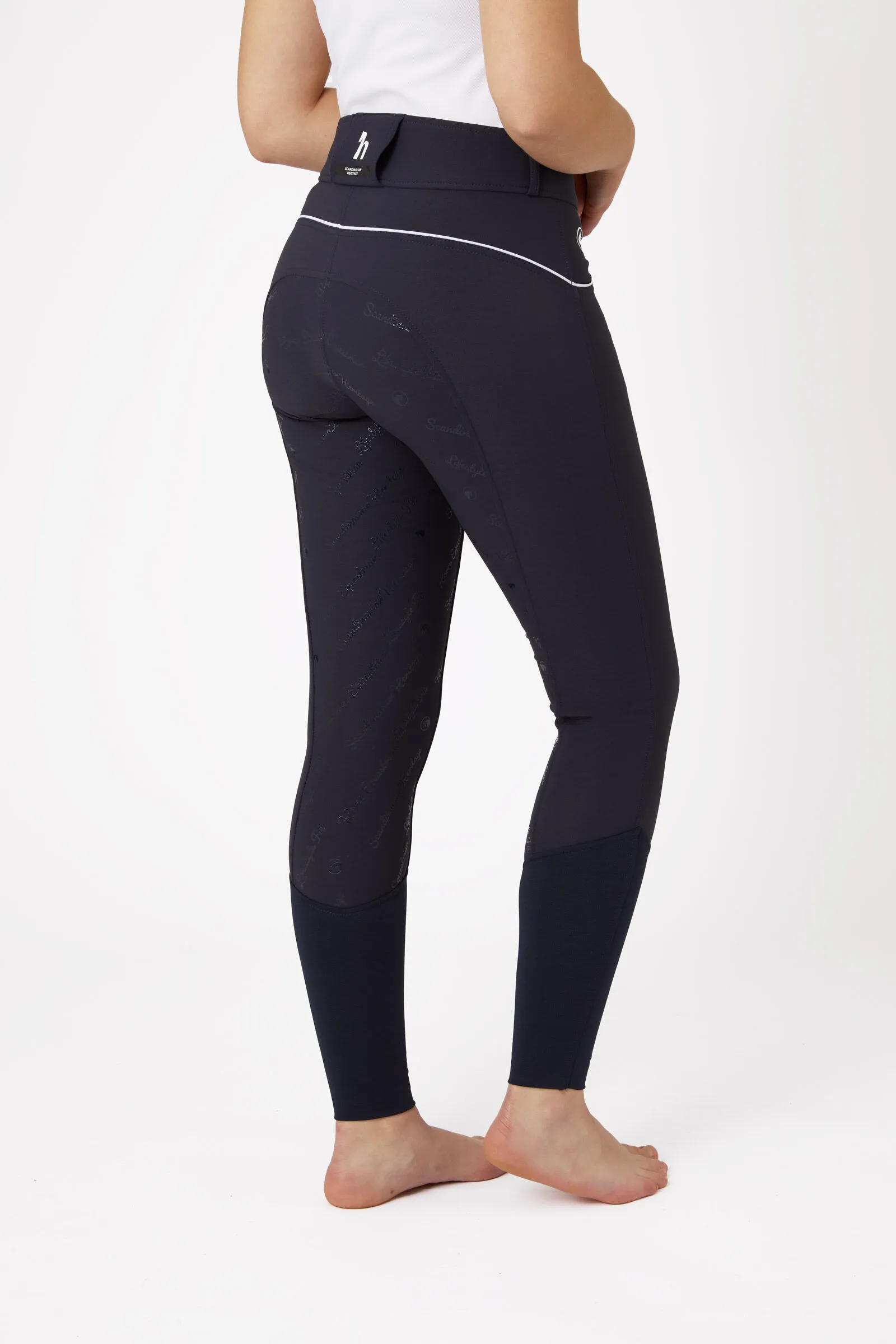 Horze Pantalones de Montar con AsientoCompleto de Silicona para Mujer Nordic Performance