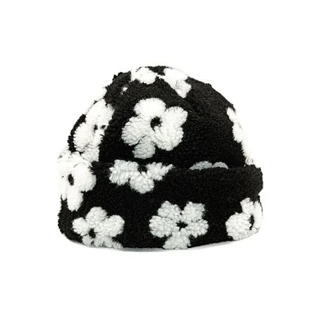 Kangol Floral Fleece Beanie With Print