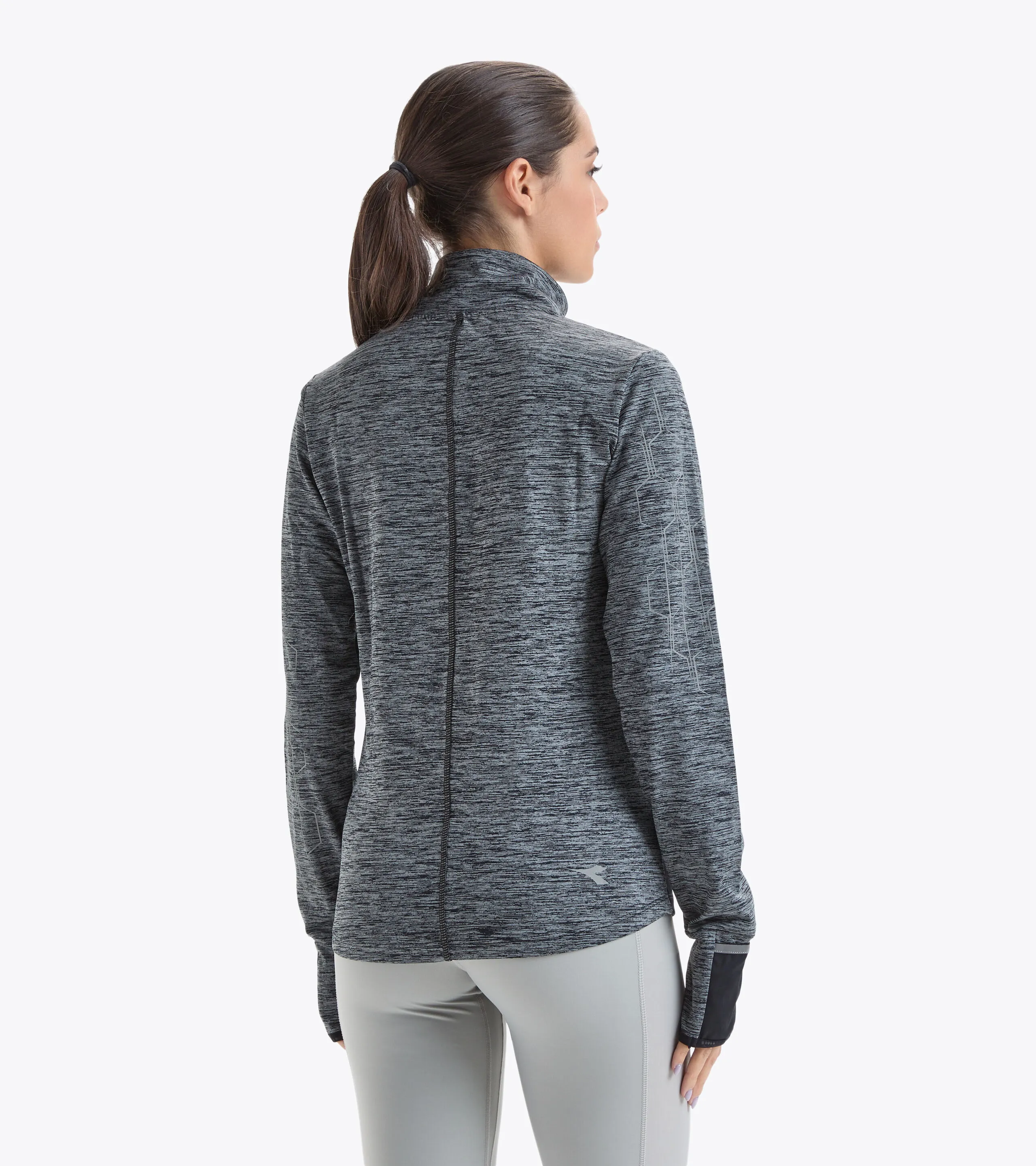 L. WARM UP WINTER SWEAT BE ONE Camiseta de manga larga para correr 1/2 cremallera - Mujer