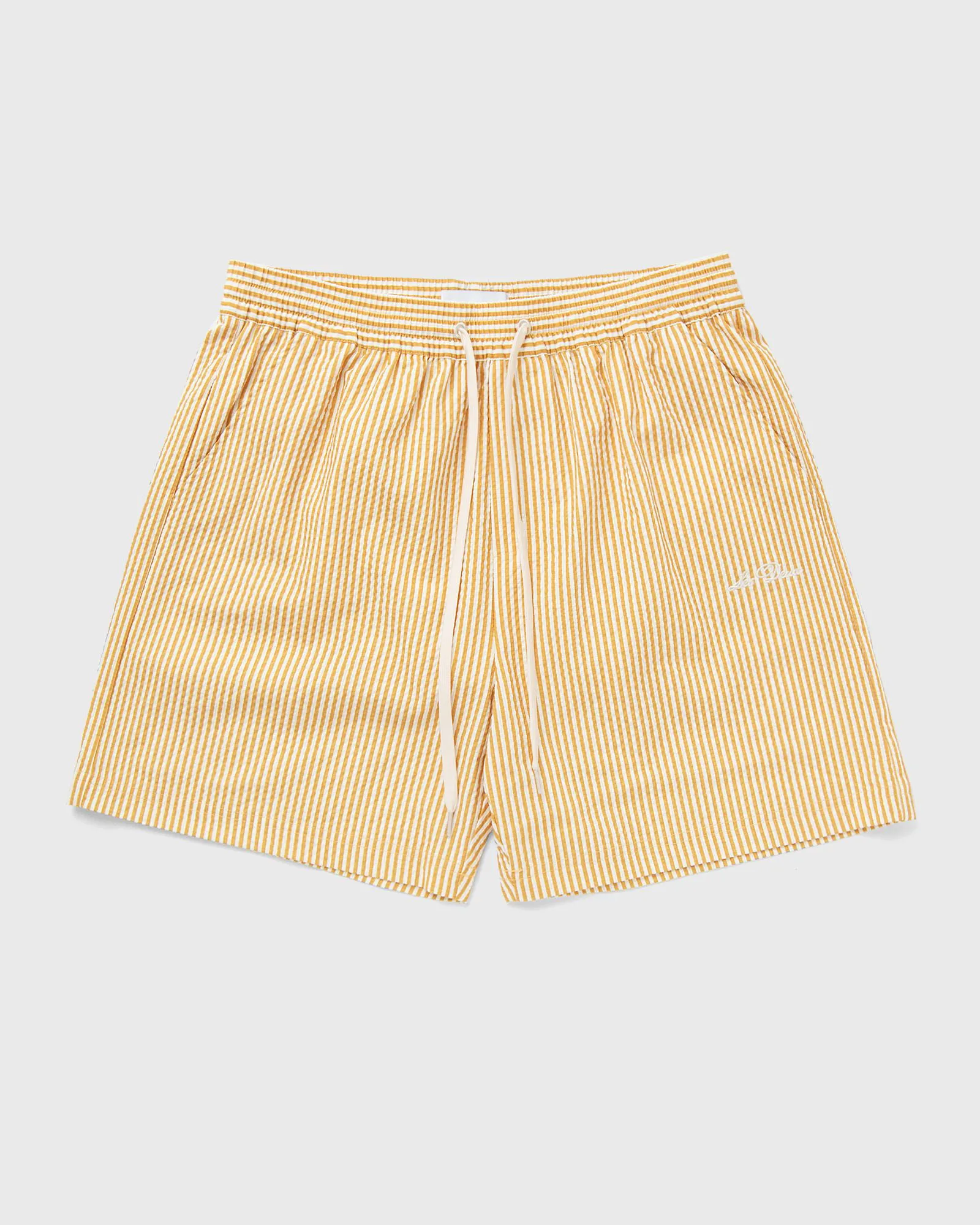 Les Deux Stan Stripe Seersucker Swim Shorts