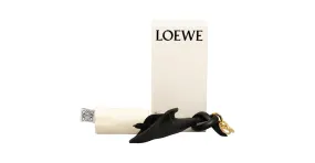 Llavero de cuero Loewe negro en muy buen estado 